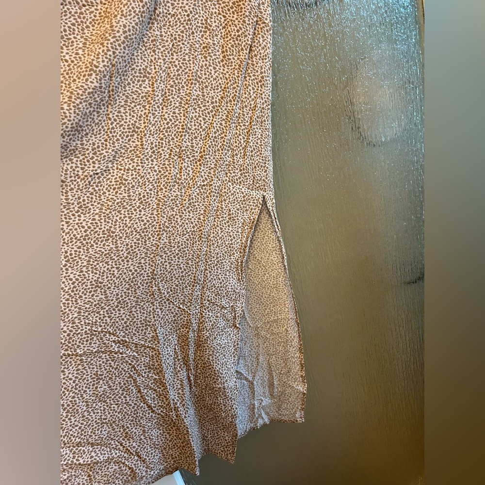 American Eagle Leopard Print Midi Skirt - Picture 7 of 9